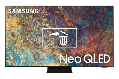 Uninstall apps on Samsung QE50QN90A