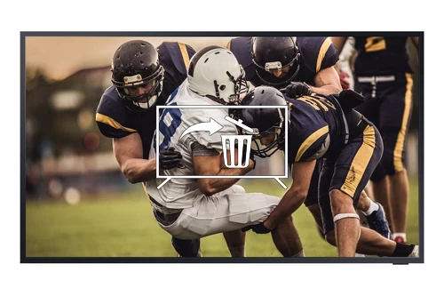 Uninstall apps on Samsung QE55LST7TGU
