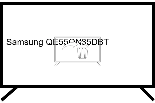 Uninstall apps on Samsung QE55QN85DBT