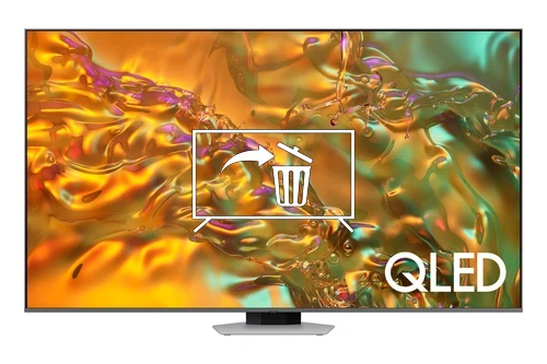 Désinstaller des applications sur Samsung QE65Q80DATXXN
