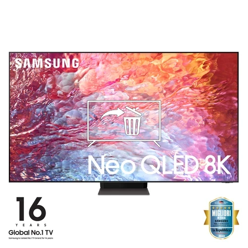 Désinstaller des applications sur Samsung QE65QN700B