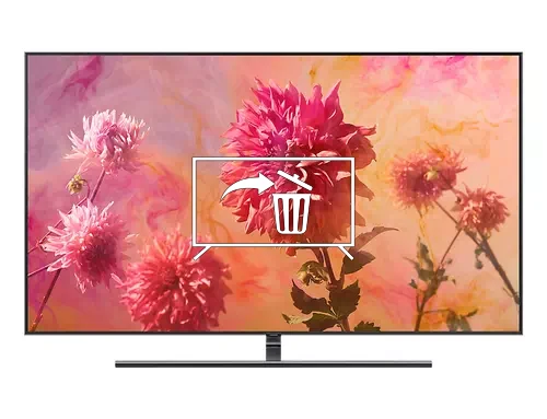 Uninstall apps on Samsung QE75Q9FNATX