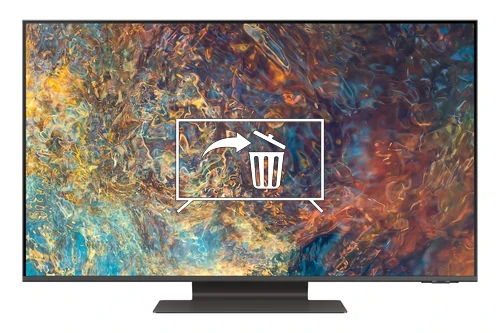 Uninstall apps on Samsung QE75QN94AAT