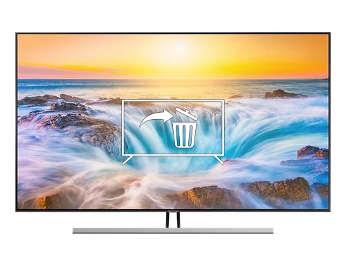 Uninstall apps on Samsung QG75Q85RGT