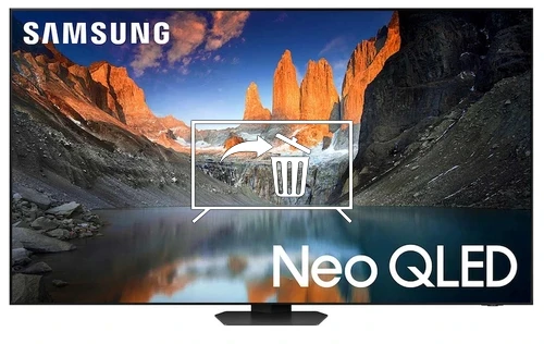 Desinstalar aplicaciones en Samsung QN43QN90DAFXZA