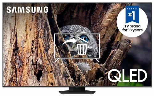 Desinstalar aplicaciones a Samsung QN50Q80DAFXZA