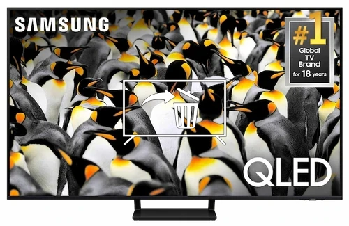 Desinstalar aplicaciones a Samsung QN55Q70DAFXZA