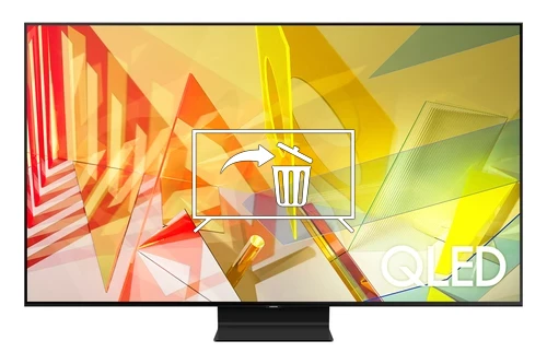 Uninstall apps on Samsung QN55Q90T