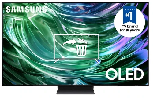 Uninstall apps on Samsung QN55S90DAFXZA