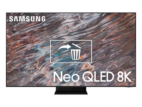 Desinstalar aplicaciones en Samsung QN65QN800AF