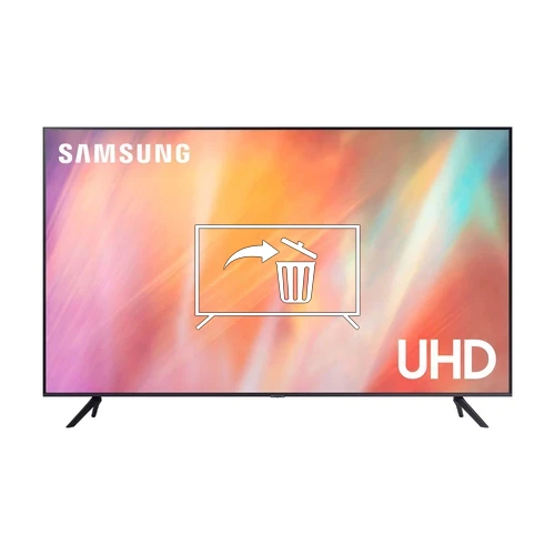 Désinstaller des applications sur Samsung Televisión  UN43AU7000FXZX - 43 pulgadas, 4K, 3840 x 2160 Pixeles