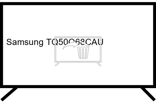 Uninstall apps on Samsung TQ50Q68CAU