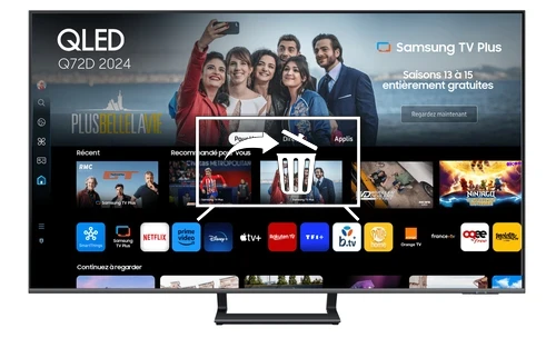 Désinstaller des applications sur Samsung TQ75Q72DAT