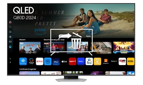 Désinstaller des applications sur Samsung TQ85Q80DAT