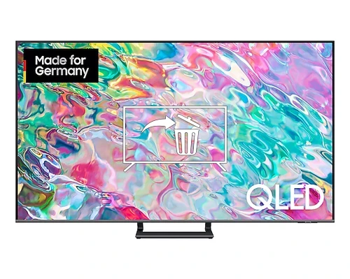 Désinstaller des applications sur Samsung TV GQ75Q73B (2022) GE