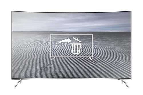 Uninstall apps on Samsung UA65KS8500K