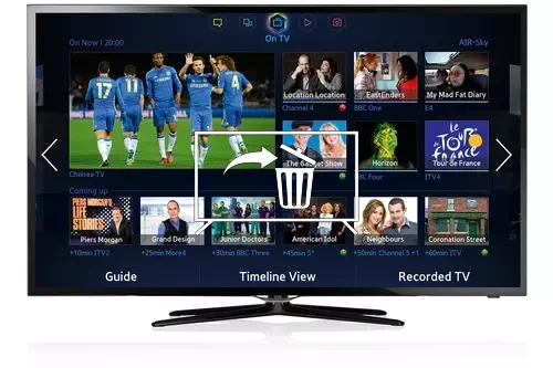 Desinstalar aplicaciones en Samsung UE32F5500AK