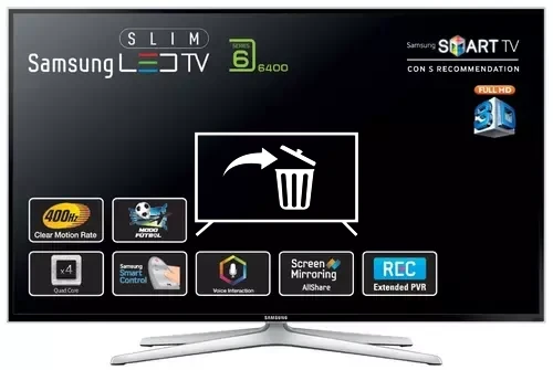 Désinstaller des applications sur Samsung UE32H6400