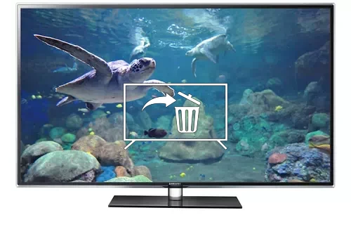 Uninstall apps on Samsung UE40D6500VS