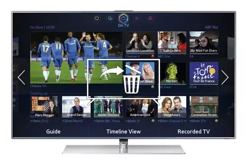 Uninstall apps on Samsung UE40F7000ST