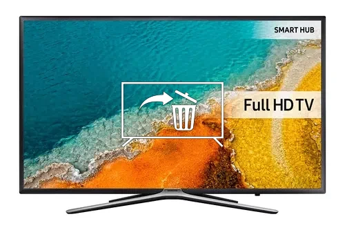 Désinstaller des applications sur Samsung UE40K5500AK