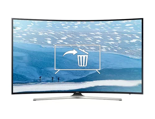 Uninstall apps on Samsung UE40KU6100K