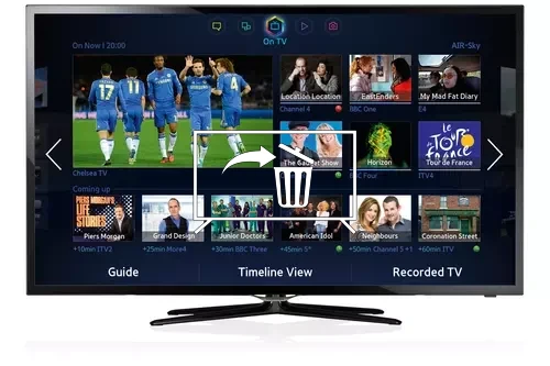 Desinstalar aplicaciones en Samsung UE42F5500AK