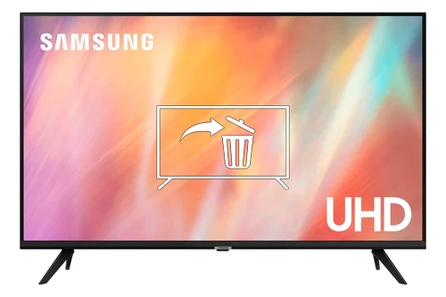 Uninstall apps on Samsung UE43AU7020KXXU