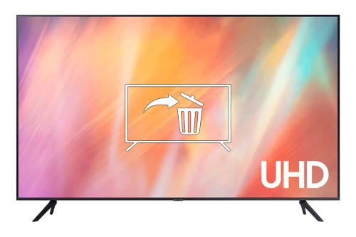 Uninstall apps on Samsung UE43AU7110KXXU