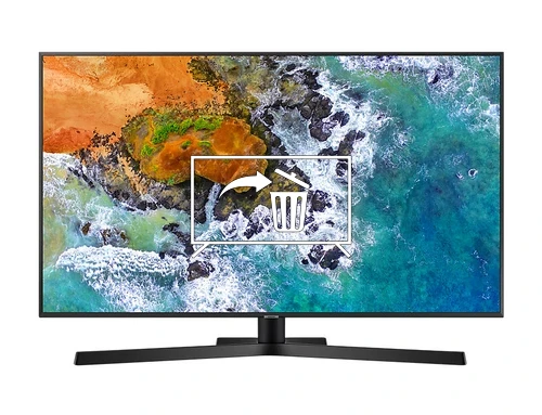 Désinstaller des applications sur Samsung UE43NU7400SXXN