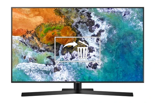 Desinstalar aplicaciones en Samsung UE43NU7400U