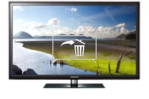 Desinstalar aplicaciones en Samsung UE46D5500RW