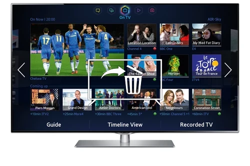 Uninstall apps on Samsung UE46F6670SB