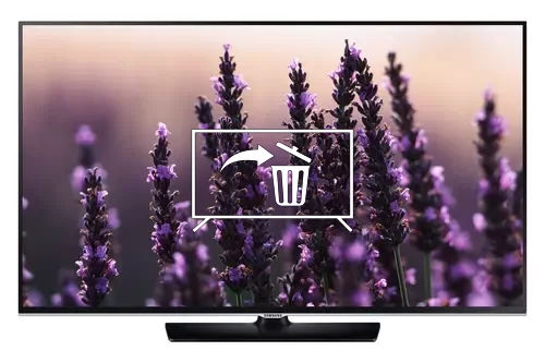 Uninstall apps on Samsung UE48H5500AY