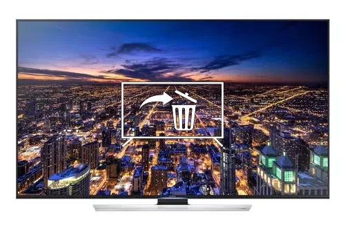 Uninstall apps on Samsung UE48HU7500