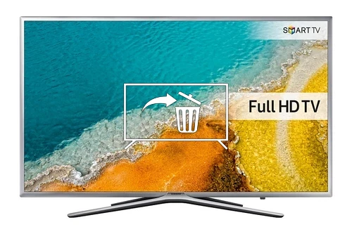 Uninstall apps on Samsung UE49K5605AK