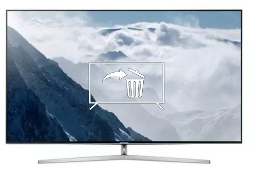 Uninstall apps on Samsung UE49KS8080TXZG