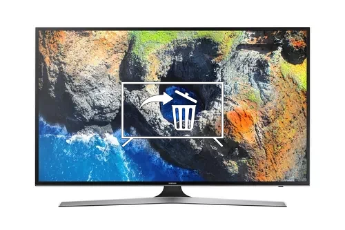 Uninstall apps on Samsung UE49MU6120K