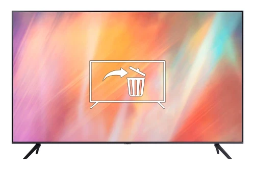 Uninstall apps on Samsung UE50AU7102K