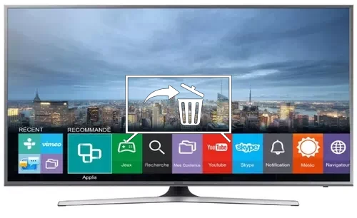 Désinstaller des applications sur Samsung UE50JU6800U