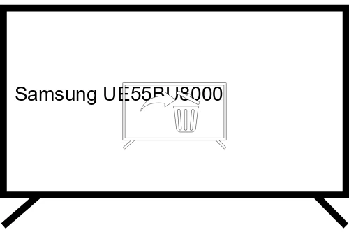 Desinstalar aplicaciones a Samsung UE55BU8000