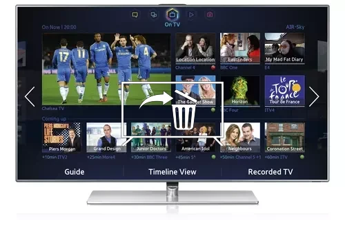 Désinstaller des applications sur Samsung UE55F7000ST
