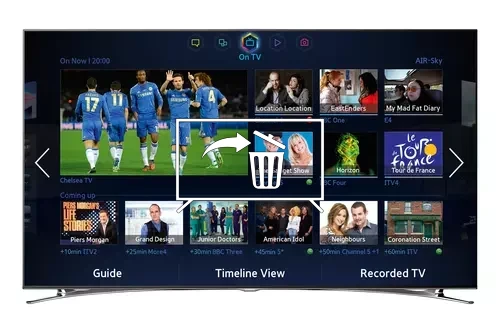 Uninstall apps on Samsung UE55F8000STXXU