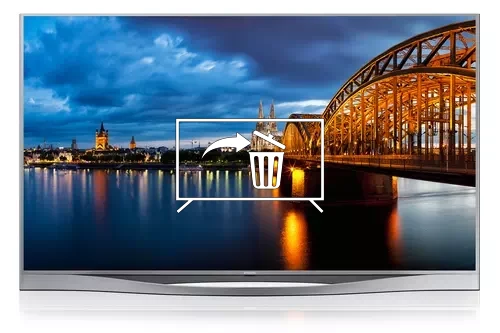 Uninstall apps on Samsung UE55F8590SL