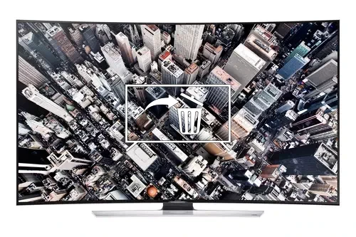 Uninstall apps on Samsung UE55HU8500T