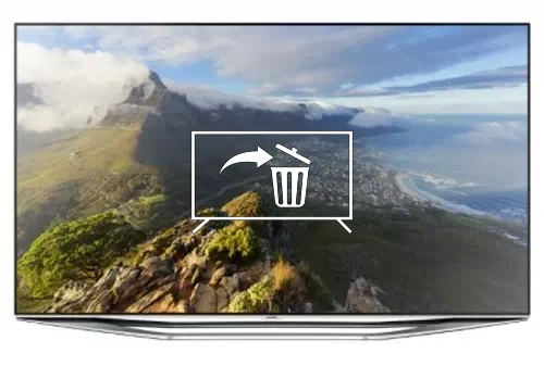Désinstaller des applications sur Samsung UE60H7000SZ