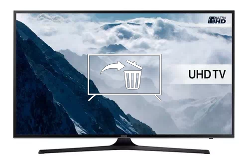 Désinstaller des applications sur Samsung UE60KU6000KXXU