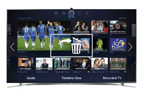 Uninstall apps on Samsung UE65F8000STXXU
