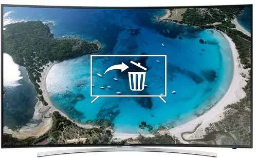 Uninstall apps on Samsung UE65H8000SZXZT