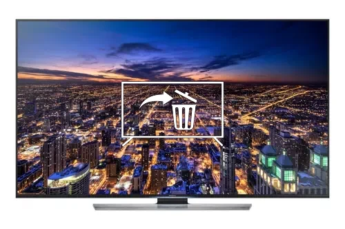 Uninstall apps on Samsung UE65HU7500L